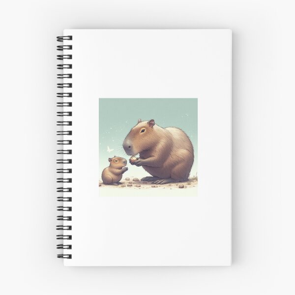 Item preview, Capybara Mom & Baby10 designed and sold by Capybara Art Lover.