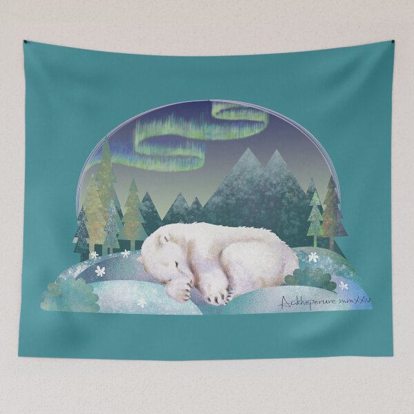 Item preview, Enchanted forest: Aurora bear designed and sold by Aakheperure.
