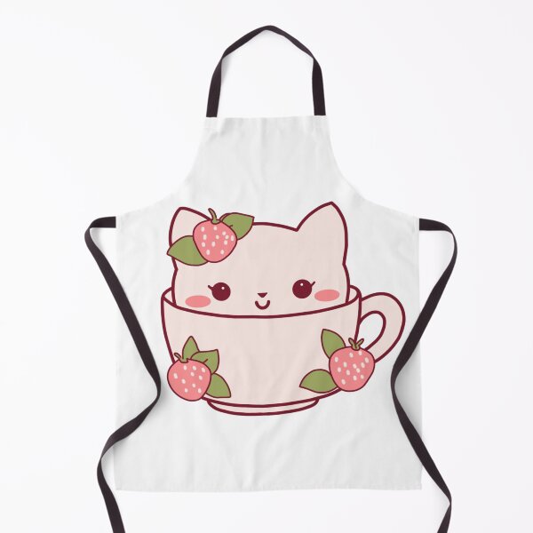 Item preview, Strawberry Teacup Cat designed and sold by jennysselling.