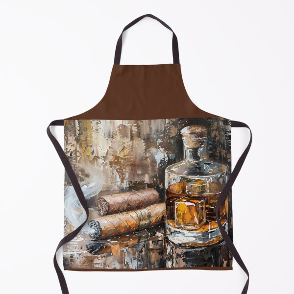 Item preview, Trailblazing Spirits- Journeying through Time with Whiskey, Cigar and Expressive Strokes designed and sold by OlfactoART Studio.