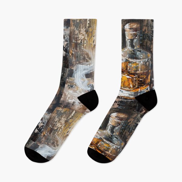 Item preview, Trailblazing Spirits- Journeying through Time with Whiskey, Cigar and Expressive Strokes designed and sold by OlfactoART Studio.