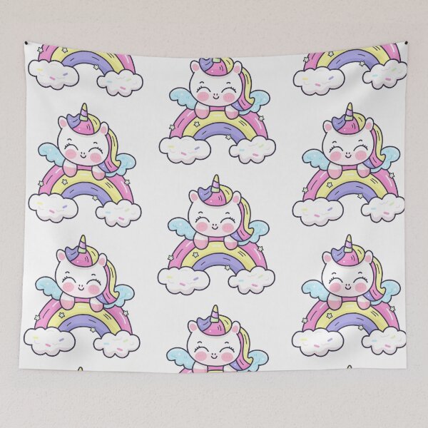 Item preview, Rainbow Pastel Unicorn  designed and sold by jennysselling.