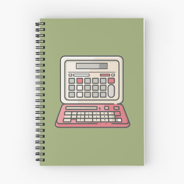 Item preview, Illustrated calculator for a math hacker on technology screen designed and sold by FWLKIT.
