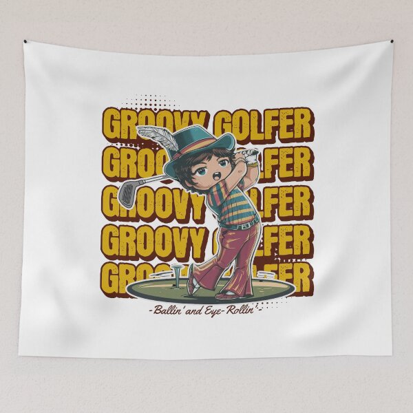 Item preview, Groovy Golfer Kid- Golfer Day designed and sold by Taans-Creation.