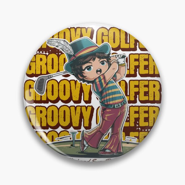 Item preview, Groovy Golfer Kid- Golfer Day designed and sold by Taans-Creation.