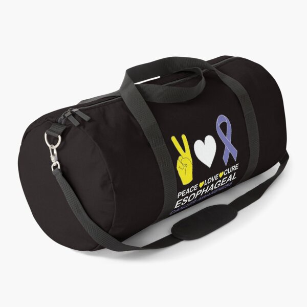 Item preview, Esophageal cancer awareness, peace love cure, periwinkle Ribbon, Esophageal Ribbon designed and sold by BlueDiamond-19.