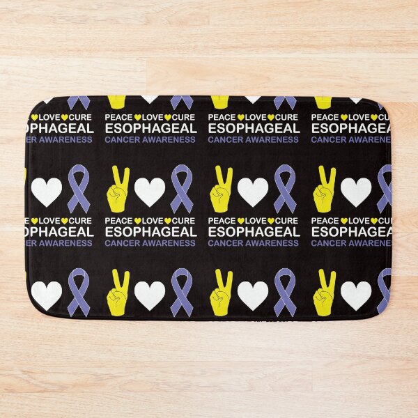 Item preview, Esophageal cancer awareness, peace love cure, periwinkle Ribbon, Esophageal Ribbon designed and sold by BlueDiamond-19.