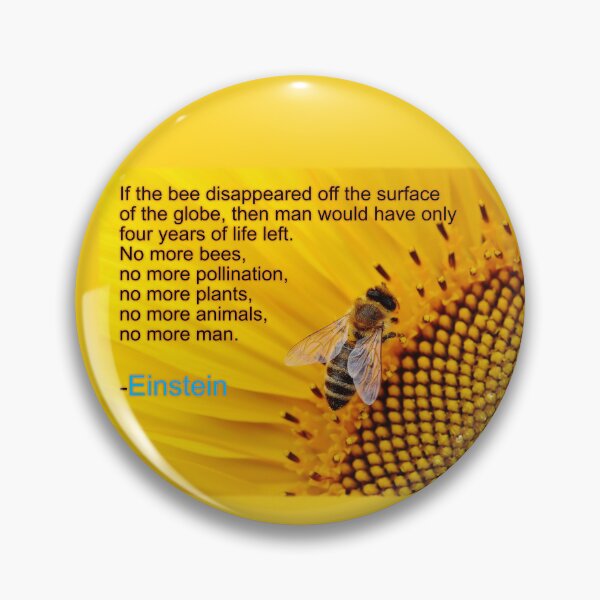 Item preview, Eintein's Prediction for the Bees designed and sold by Web Natural Designs.