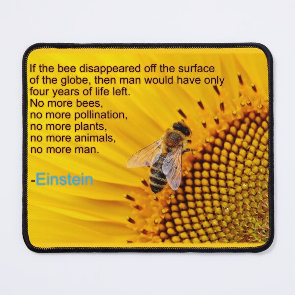 Item preview, Eintein's Prediction for the Bees designed and sold by Web Natural Designs.