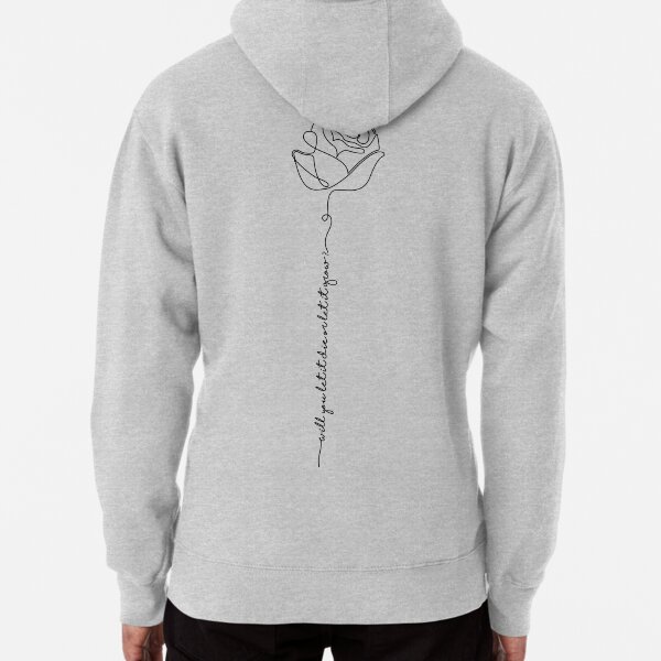 shawn mendes winter floral hoodie