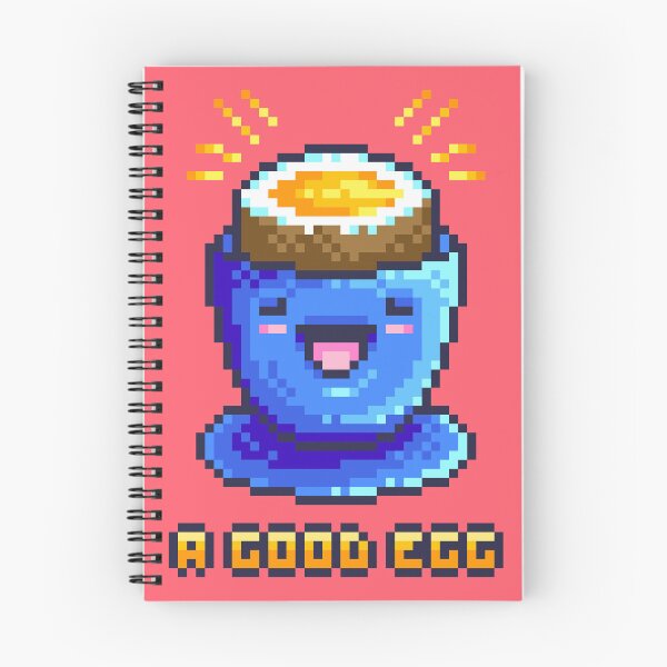 Item preview, A Good Egg - Poached Egg Cup Pixel Art designed and sold by HeatherUnderground.