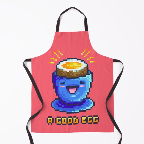 Item preview, A Good Egg - Poached Egg Cup Pixel Art designed and sold by HeatherUnderground.