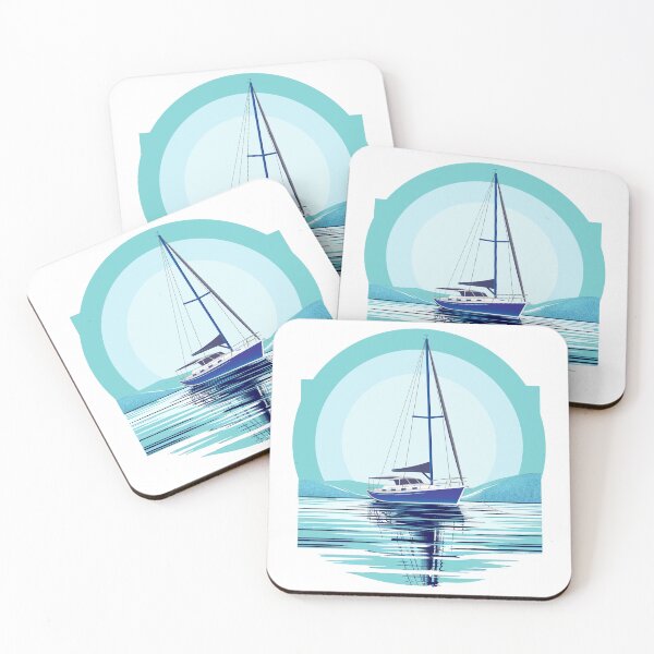 Item preview, Anchored Sailboat designed and sold by NPStudio.
