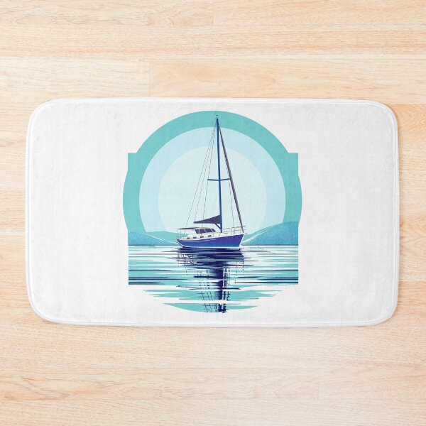 Item preview, Anchored Sailboat designed and sold by NPStudio.