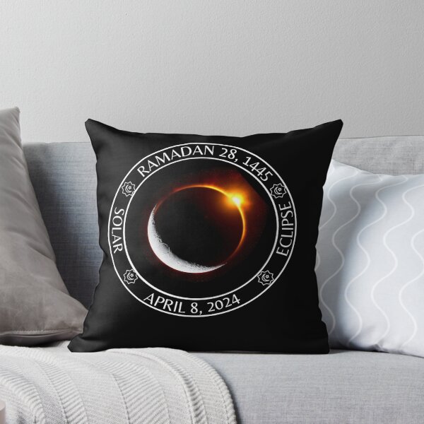 Item preview, Total Solar Eclipse April 8 2024 Ramadan 28 1445 Eid Mubarak designed and sold by InPrintedWord.
