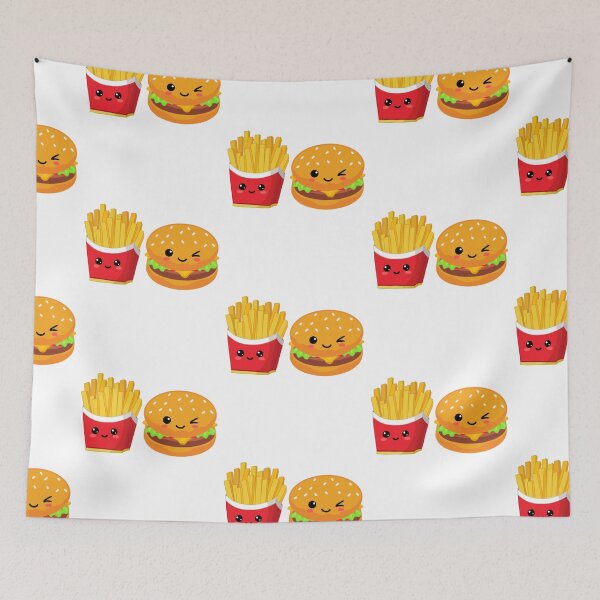 Item preview, Kawaii Burgers and Fries designed and sold by jennysselling.