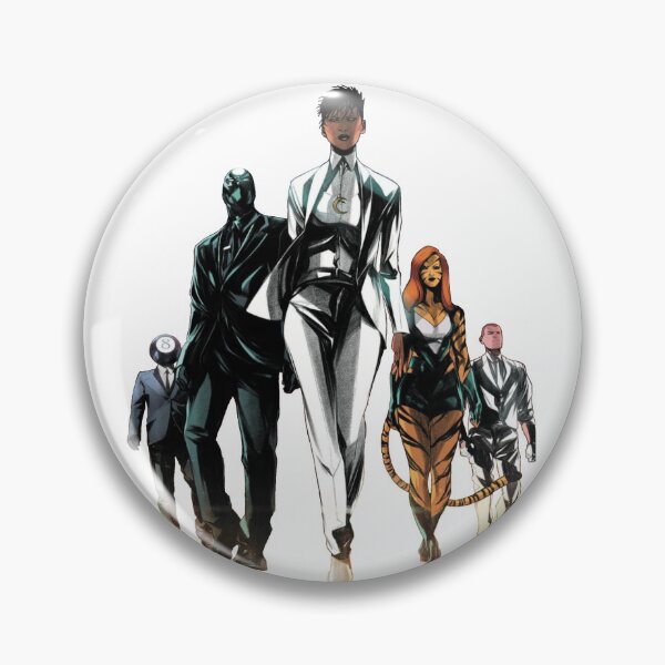 Item preview, The midnight mission moon knight  designed and sold by Midnightbloodstone.