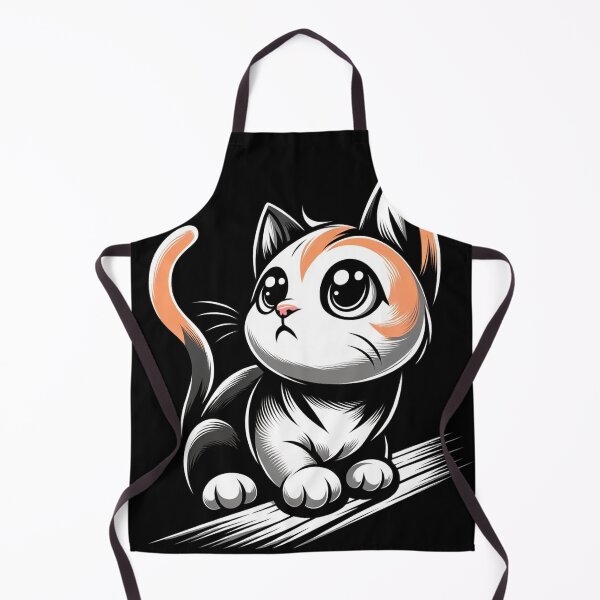 Item preview, Cute and Curious Dark Cat designed and sold by Platinumpalette.