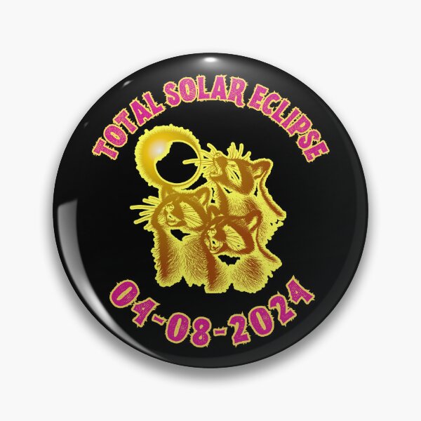 Artikelvorschau, Total Solar Eclipse Raccoons entworfen und verkauft von WoodburyLake.