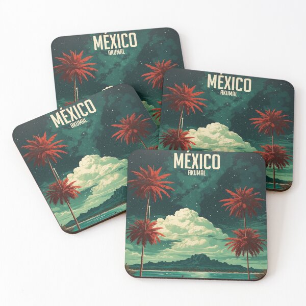 Item preview, Akumal Riviera Maya Mexico Magic Town Vintage Travel Tourism designed and sold by TravelersGems.