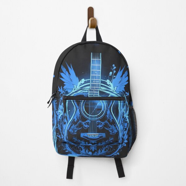 Item preview, gradient blue guitar print designed and sold by dcrc.