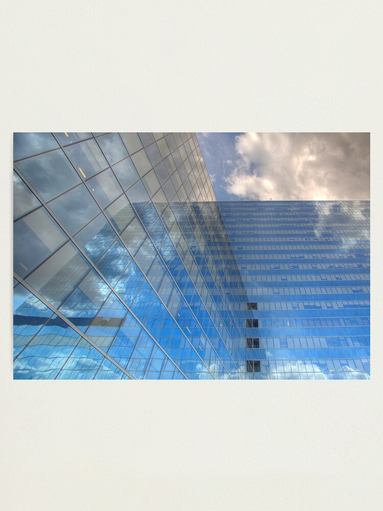 Alternate view of Clouds in Reflection Photographic Print
