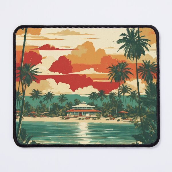 Item preview, Akumal Riviera Maya Atardecer México Pueblo Mágico Vintage Viajes Turismo designed and sold by TravelersGems.
