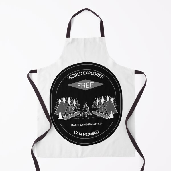 Item preview, World explorer van nomad camping designed and sold by Redlimetshirts.