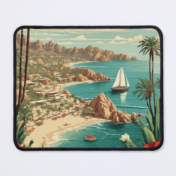 Item preview, Cabo San Lucas Baja California Mexico Vintage Travel Tourism designed and sold by TravelersGems.