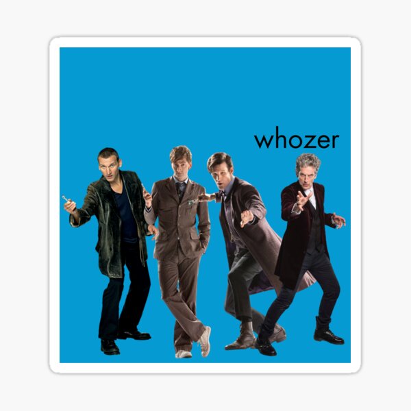 Item preview, Doctor Who Weezer Blue designed and sold by Antonius-Wild.