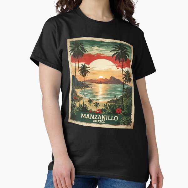 Item preview, Manzanillo Colima Mexico Vintage Travel Tourism designed and sold by TravelersGems.