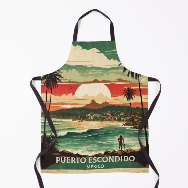 Artikelvorschau, Puerto Escondido Oaxaca Mexiko Vintage Reisetourismus entworfen und verkauft von TravelersGems.