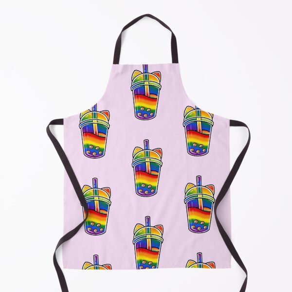 Item preview, Cat boba (rainbow/pride) designed and sold by ikigaiartist.