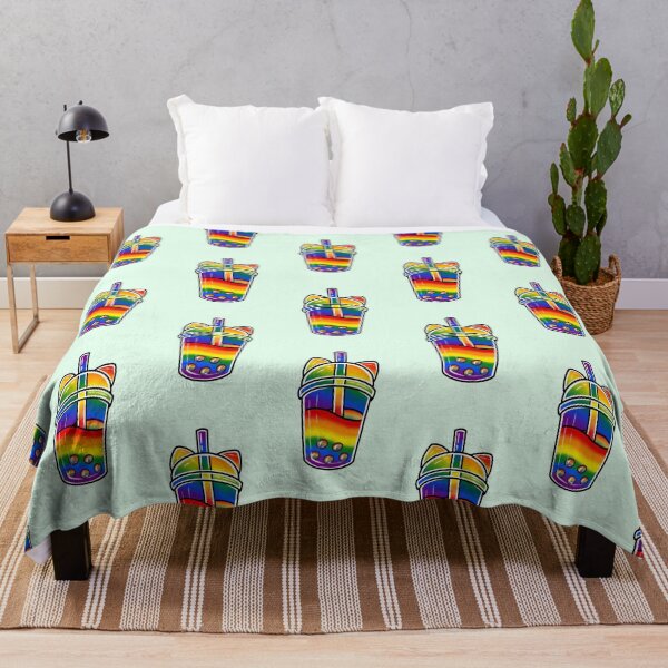 Item preview, Cat boba (rainbow/pride) designed and sold by ikigaiartist.