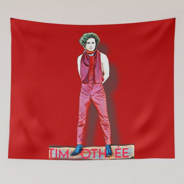Item preview, Timothée Chalamet on the Cannes Red Carpet designed and sold by CMooreWorx.