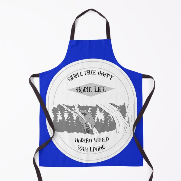 Item preview, Simple free happy van living camping designed and sold by Redlimetshirts.