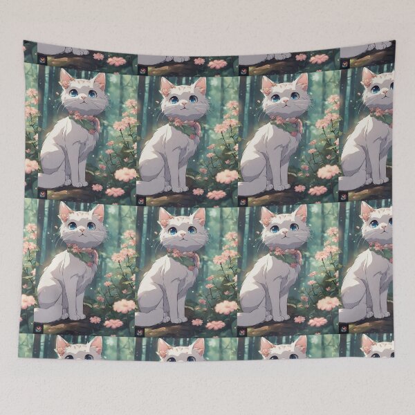 Item preview, peaceful cat designed and sold by magichappens1.