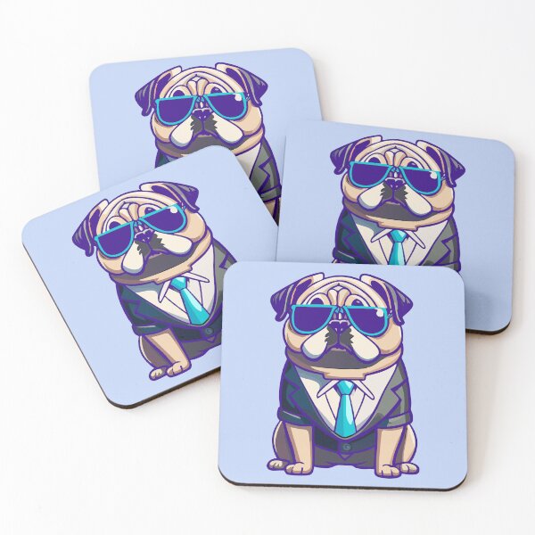 Item preview, Pug Puppy Life a Suite Sunglasses Cute Dog designed and sold by Horizon Cartoon.