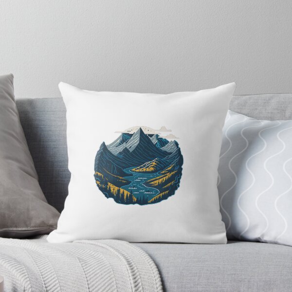 Item preview, River Through Alpine Valleys designed and sold by Daniel Haddad.