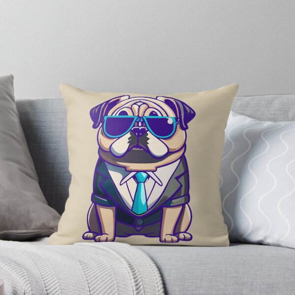 Item preview, Pug Puppy Life a Suite Sunglasses Cute Dog designed and sold by Horizon Cartoon.