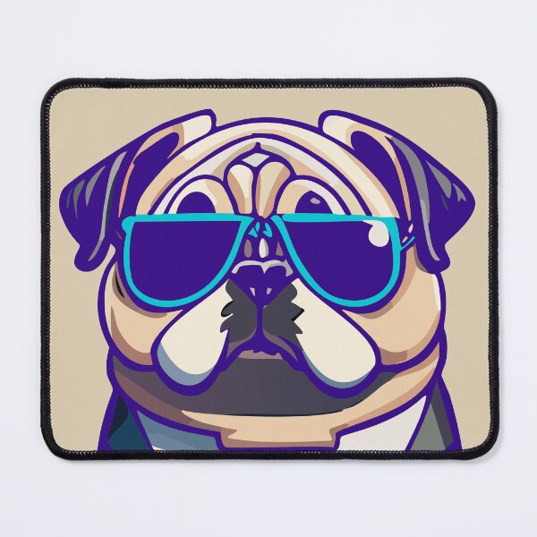 Item preview, Pug Puppy Life a Suite Sunglasses Cute Dog designed and sold by Horizon Cartoon.