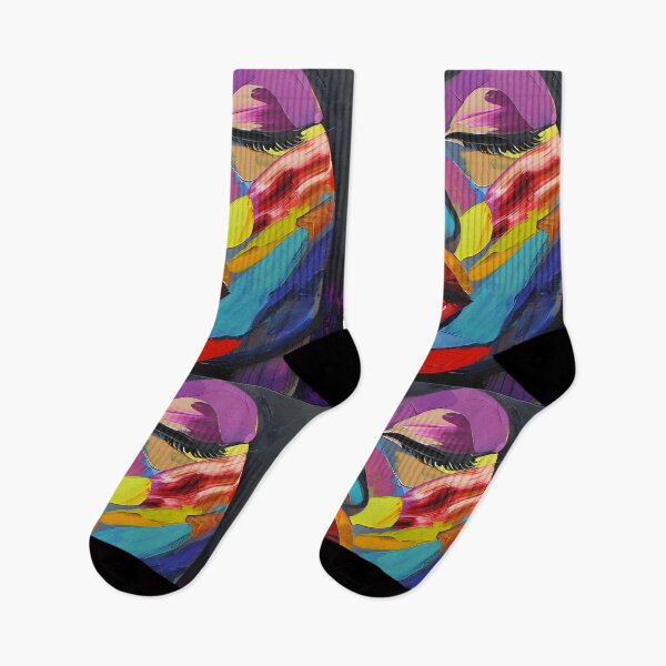 Item preview, Colorful Dreamscape- An Impasto Journey through Trippy Cigar Smoke Abstract Expressionism designed and sold by OlfactoART Studio.