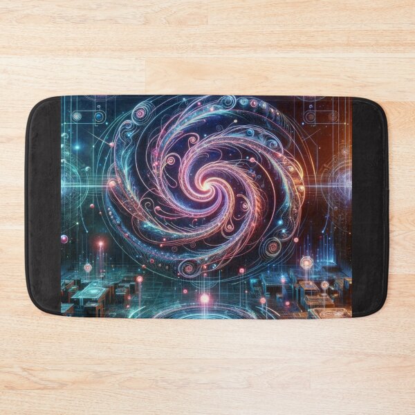 Item preview, Title: Digital Spiral Nebula   designed and sold by Sienna Hamilton-Katene.