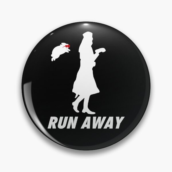 Item preview, Run Away From Killer Rabbit King Arthur White designed and sold by 84collective.