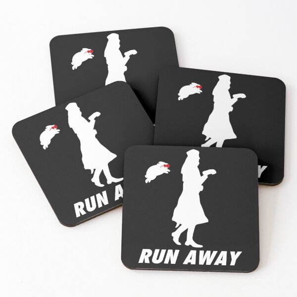 Item preview, Run Away From Killer Rabbit King Arthur White designed and sold by 84collective.