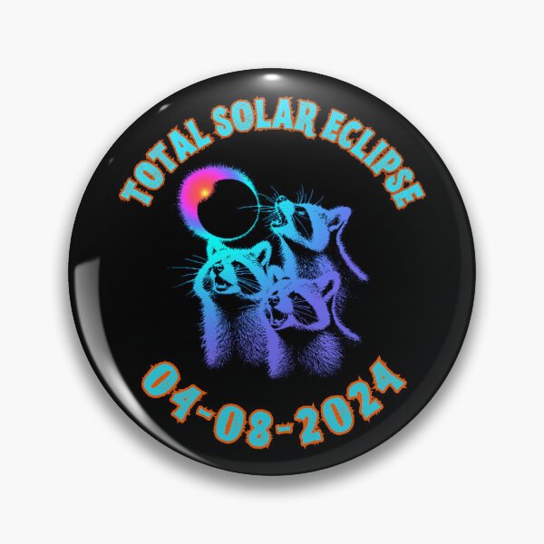Artikelvorschau, Total Solar Eclipse Raccoons entworfen und verkauft von WoodburyLake.