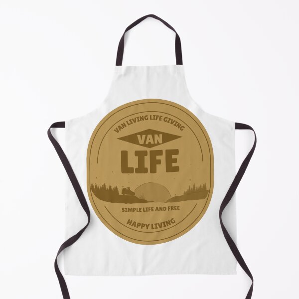 Item preview, Van living happy living camping designed and sold by Redlimetshirts.