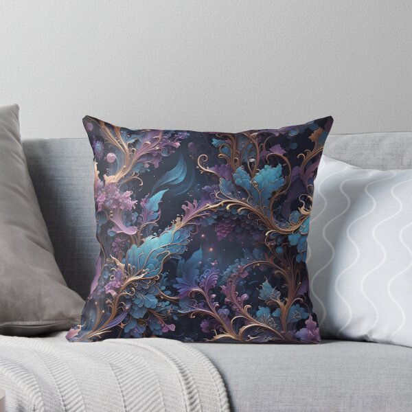 Item preview, Beautiful Blue and Purple Ethereal Abstract Steampunk Pattern designed and sold by Ninjakandy.
