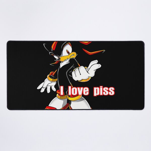 Item preview, Shadow The Hedgehog I Love Piss designed and sold by CharlotteBrun.