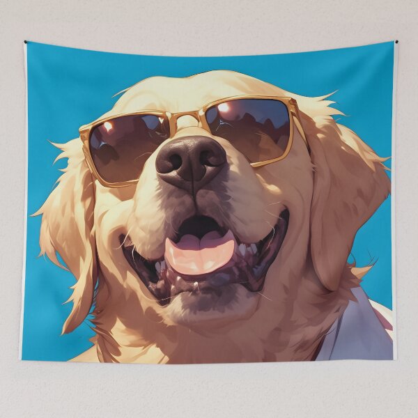 Item preview, golden retriever doggo 7 designed and sold by Infinite-Aspire.